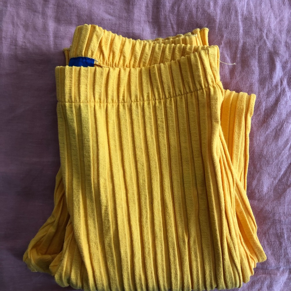 Simon Miller Cyrene Rib Pant size medium in Sunset Orange